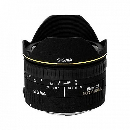 Sigma AF 15 f/2.8 EX Fisheye для Canon