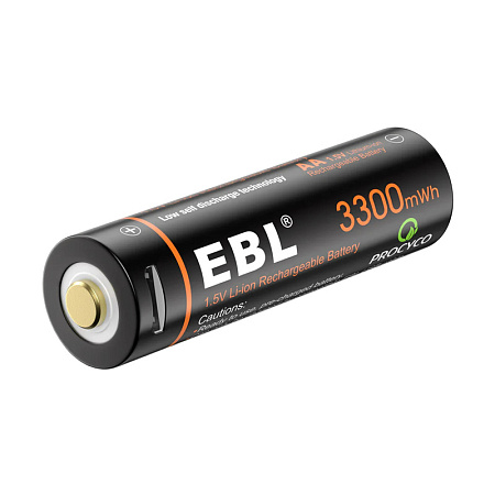 Аккумулятор EBL AA 3300 mAh USB Micro